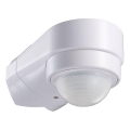 Sensore di movimento esterno a infrarossi 240° 600W/230V IP65 bianco