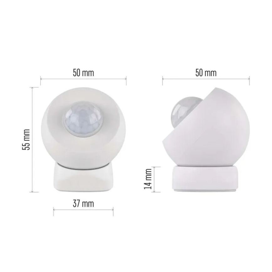 Sensore di movimento GOSMART 1xCR123A