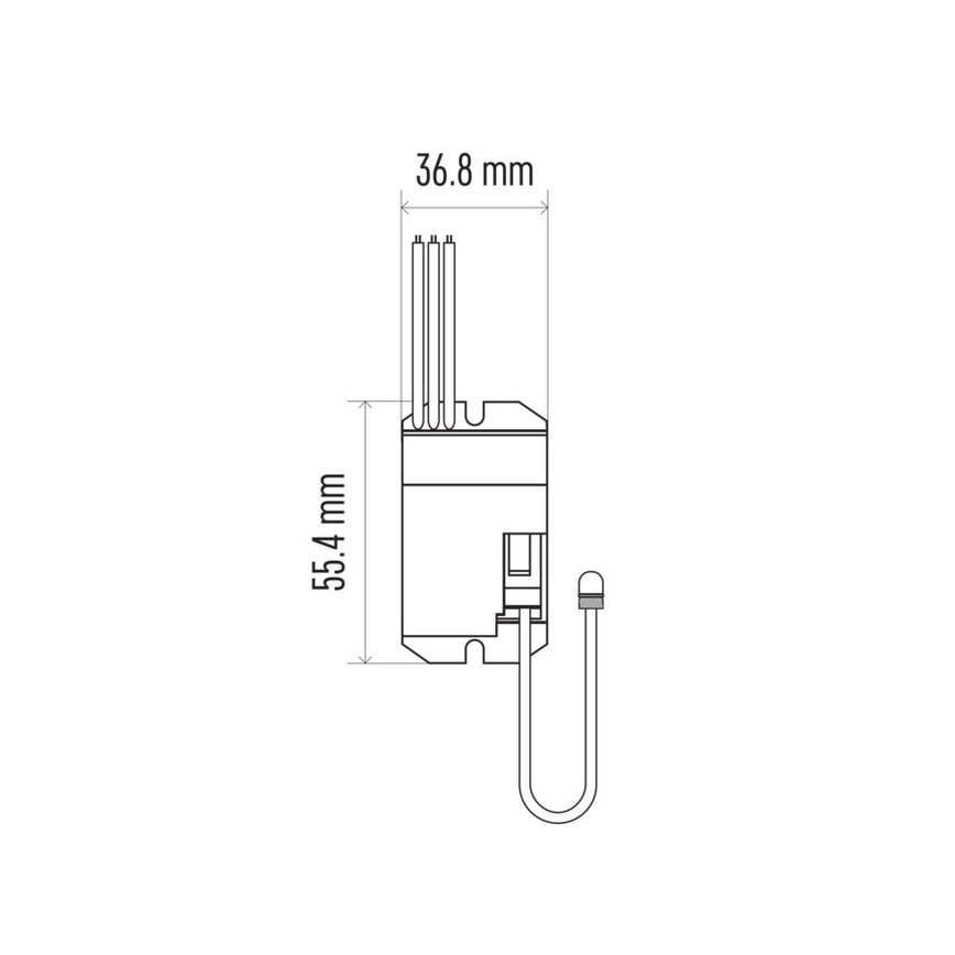 Sensore di movimento infra PIR B 800W/230V