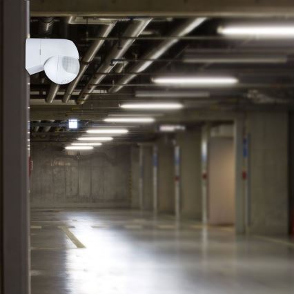 Sensore di movimento PIR 180° 800W/230V IP44 bianco
