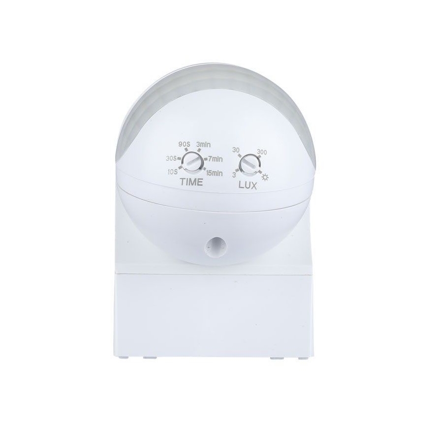 Sensore di movimento PIR 180° 800W/230V IP44 bianco