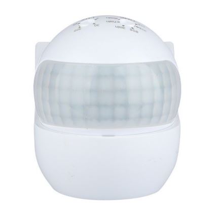 Sensore di movimento PIR 180° 800W/230V IP44 bianco