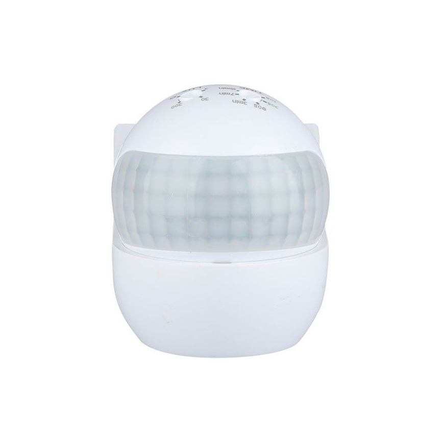 Sensore di movimento PIR 180° 800W/230V IP44 bianco