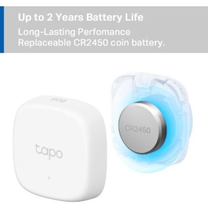 Sensore intelligente per temperatura e umidità 1xCR2450