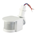 Sensore PIR di movimento e crepuscolare T364 180° 230V/1200W per montaggio da incasso