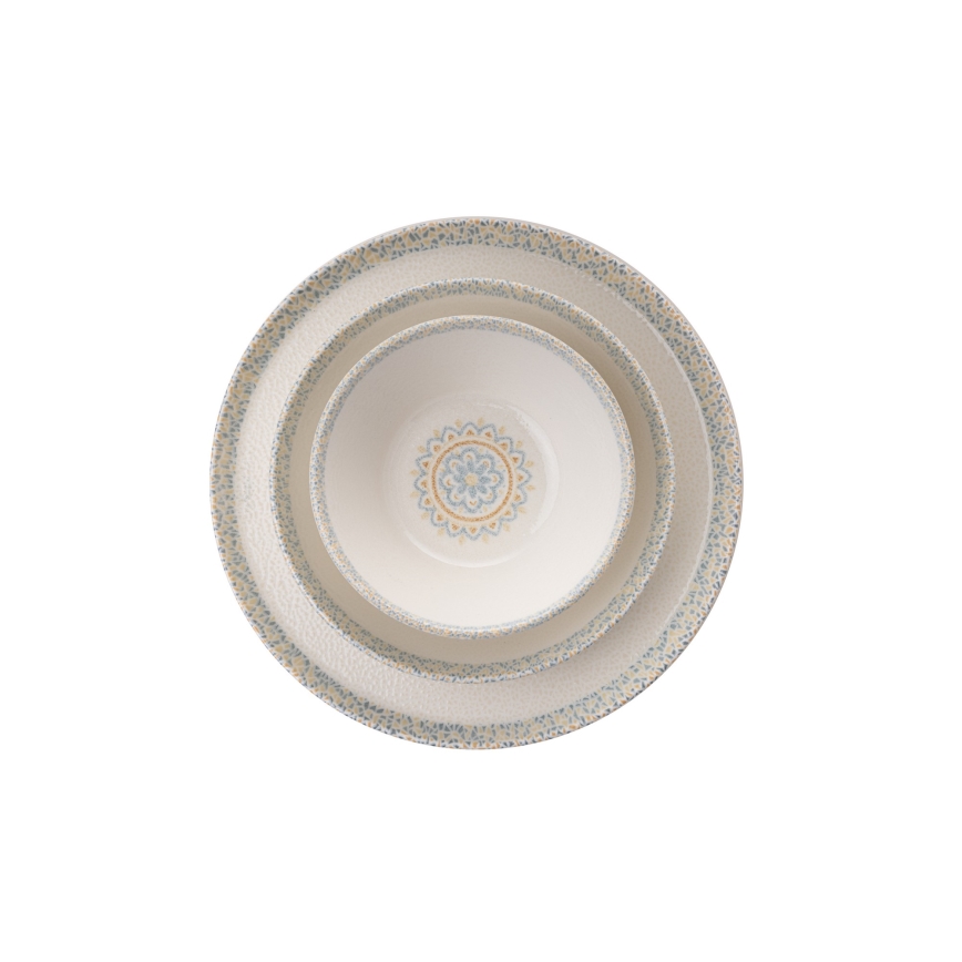 Servizio da tavola 12 pezzi, bianco/porcellana