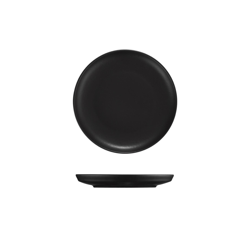 Servizio da tavola 16 pezzi nero/porcellana