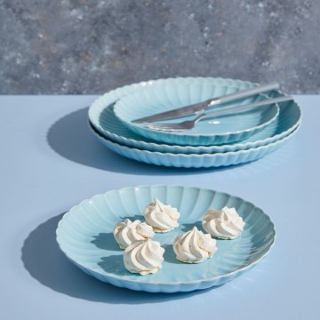 Servizio da tavola 18 pezzi blu/porcellana