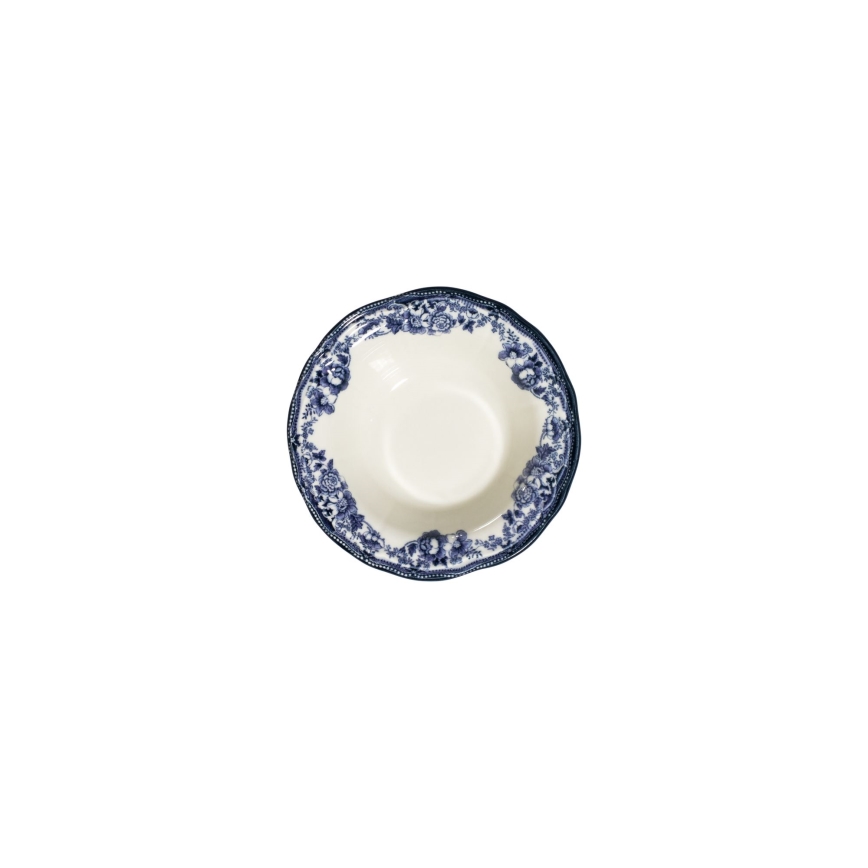 Servizio da tavola 24 pezzi bianco/blu/porcellana