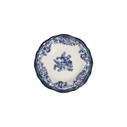 Servizio da tavola 24 pezzi bianco/blu/porcellana