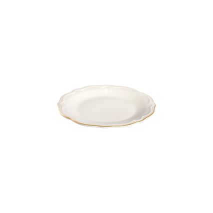 Servizio da tavola 24 pezzi bianco/oro/porcellana