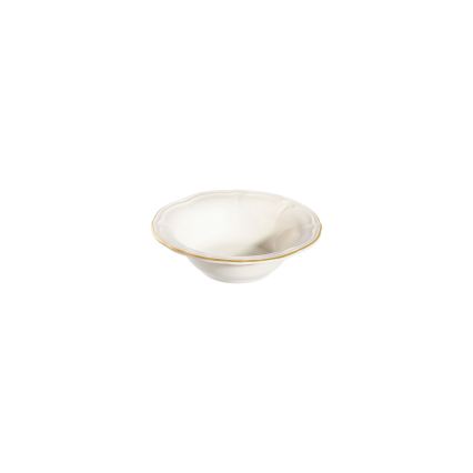 Servizio da tavola 24 pezzi bianco/oro/porcellana