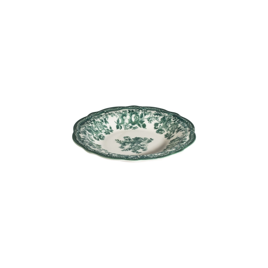 Servizio da tavola 24 pezzi bianco/verde/porcellana