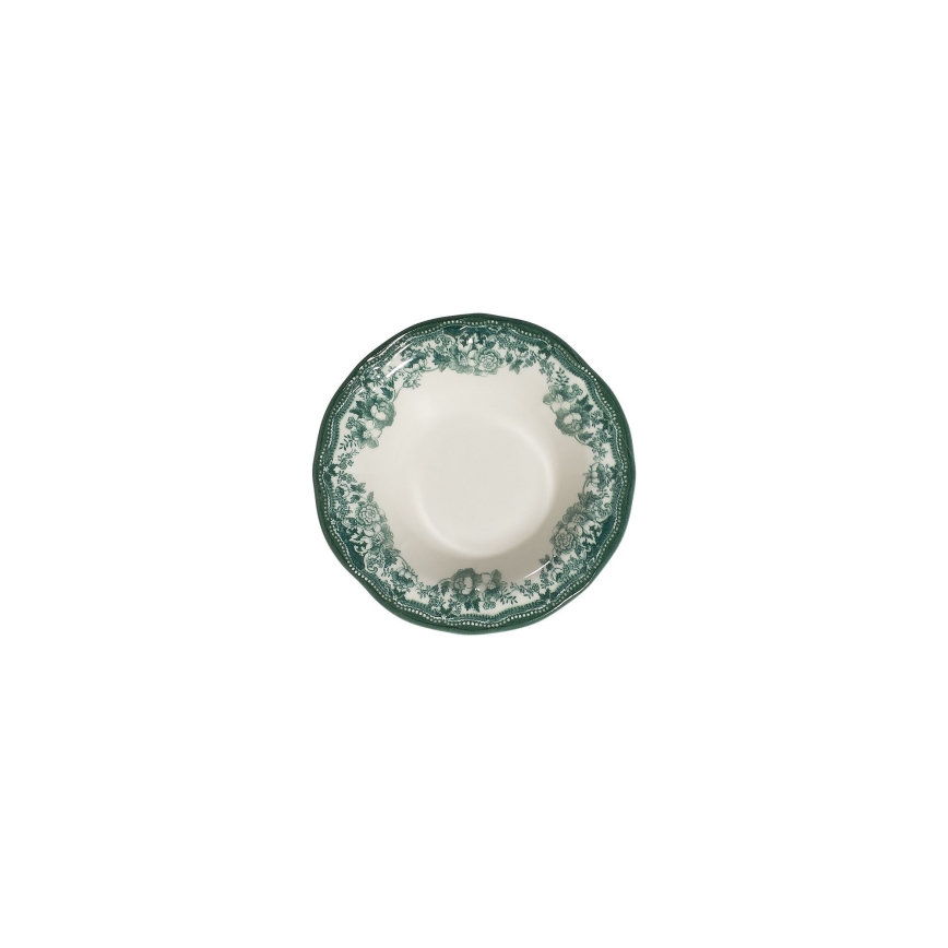 Servizio da tavola 24 pezzi bianco/verde/porcellana