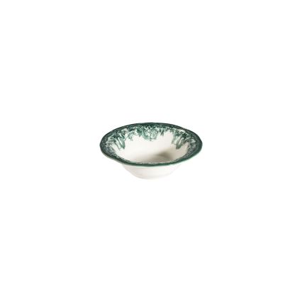 Servizio da tavola 24 pezzi bianco/verde/porcellana