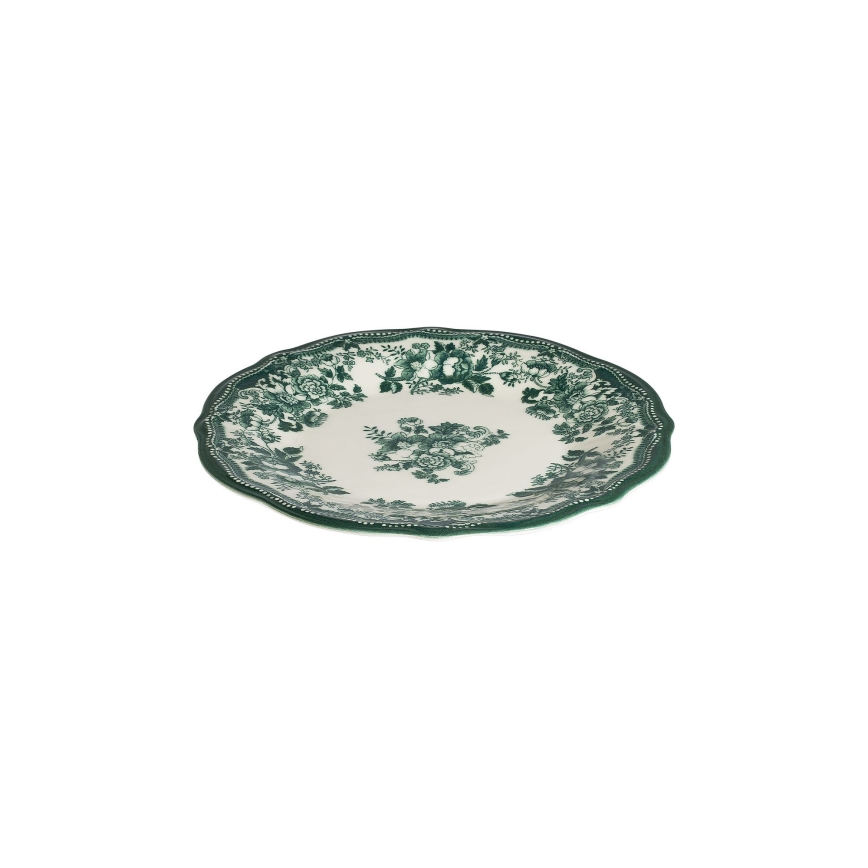 Servizio da tavola 24 pezzi bianco/verde/porcellana