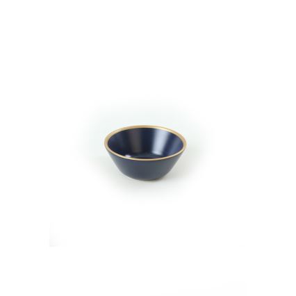 Servizio da tavola 24 pezzi blu/oro in ceramica