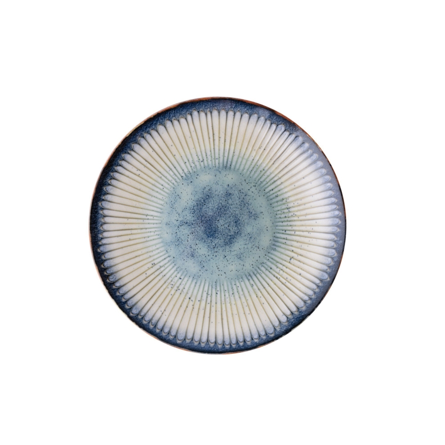 Servizio da tavola 24 pezzi blu/porcellana