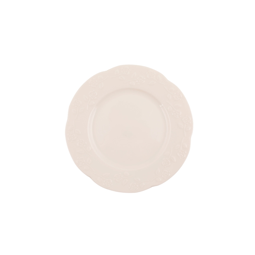 Servizio da tavola 24 pezzi crema/porcellana