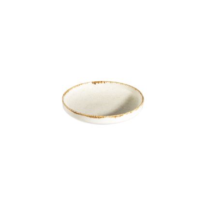 Servizio da tavola 24 pezzi in porcellana, bianco/beige