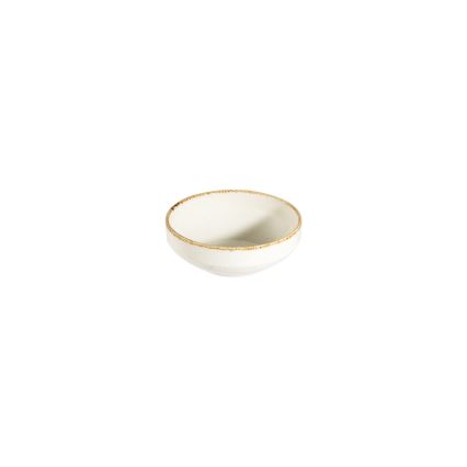 Servizio da tavola 24 pezzi in porcellana, bianco/beige