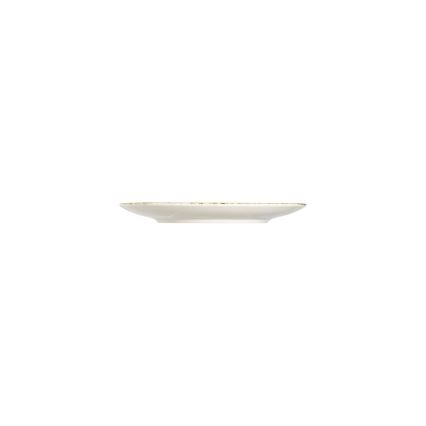 Servizio da tavola 24 pezzi in porcellana, bianco/beige