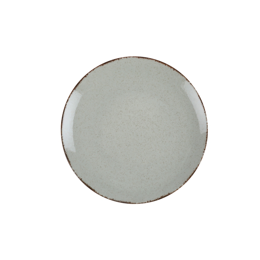 Servizio da tavola 24 pezzi in porcellana, verde