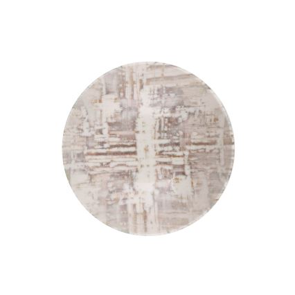 Servizio da tavola 24 pezzi marrone/bianco/porcellana