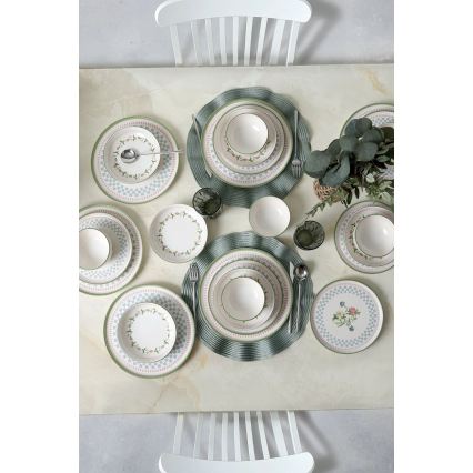 Servizio da tavola 24 pezzi multicolore/ceramica