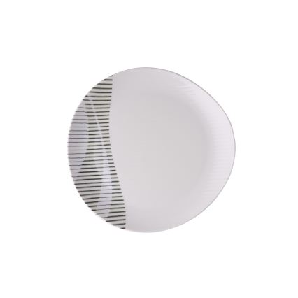 Servizio da tavola 24 pezzi multicolore in porcellana