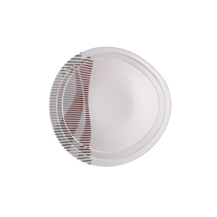 Servizio da tavola 24 pezzi multicolore in porcellana