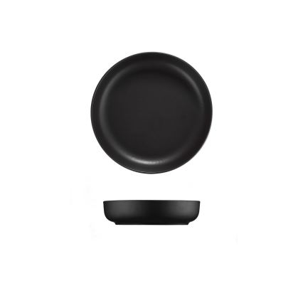 Servizio da tavola 24 pezzi, porcellana nera