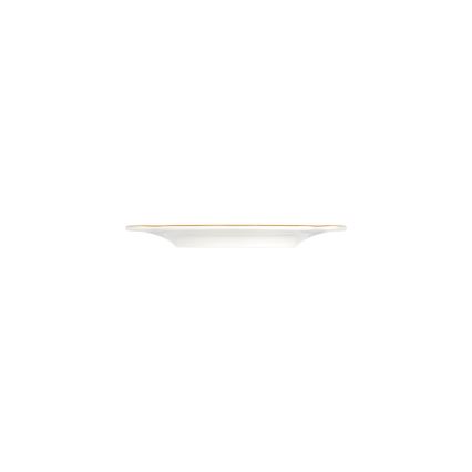 Servizio da tavola 24 pezzi — bianco con finiture oro, in porcellana