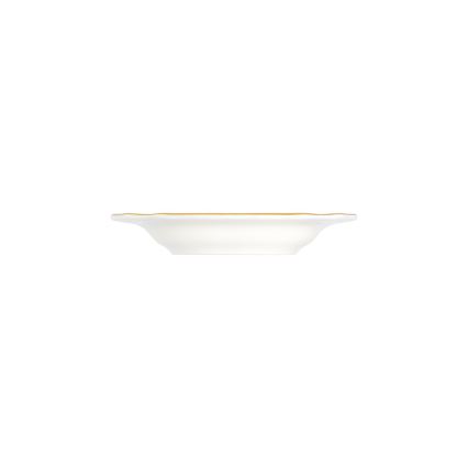 Servizio da tavola 24 pezzi — bianco con finiture oro, in porcellana