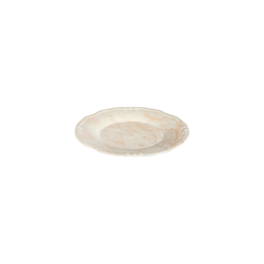 Servizio da tavola 27 pezzi beige/porcellana