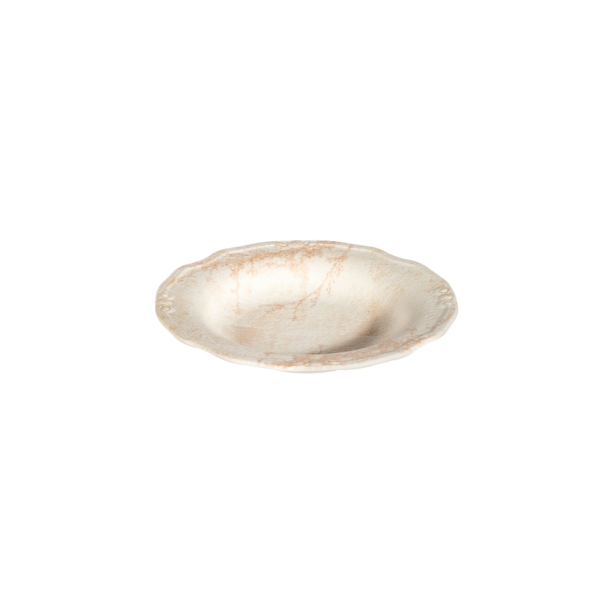 Servizio da tavola 27 pezzi beige/porcellana
