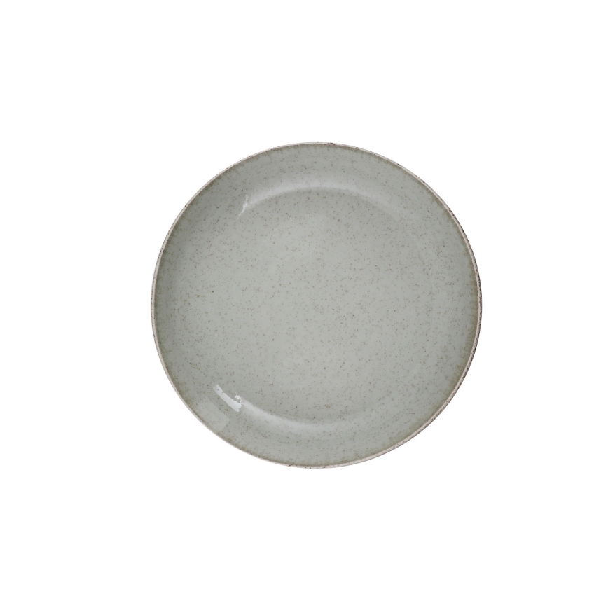 Servizio di piatti 24 pezzi, verde/porcellana