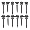 SET 12x Lampada solare LED LED/0,06W/1,2V 1xAA 6500K IP44 100 mAh