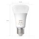 SET 2 lampadine LED dimmerabili Philips Hue White And Colour Ambiance A60 E27/6,5W/230V 2000-6500K