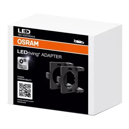 SET 2x Adattatore LEDriving H7 - Osram