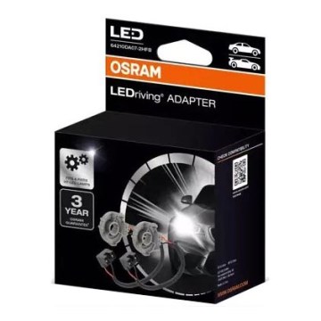 SET 2x Adattatore LEDriving H7 - Osram