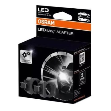 SET 2x Adattatore LEDriving per portalampada - Osram