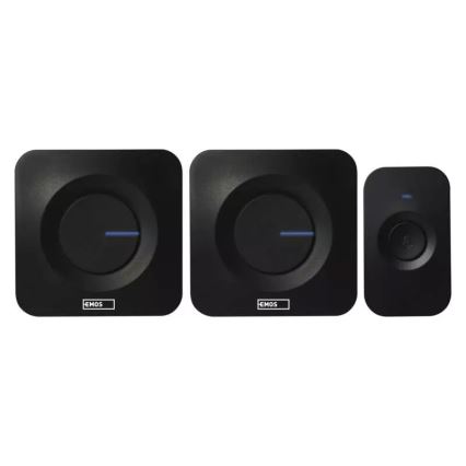 SET 2x Campanello wireless a batteria 3xAAA + 1xA23 IP56