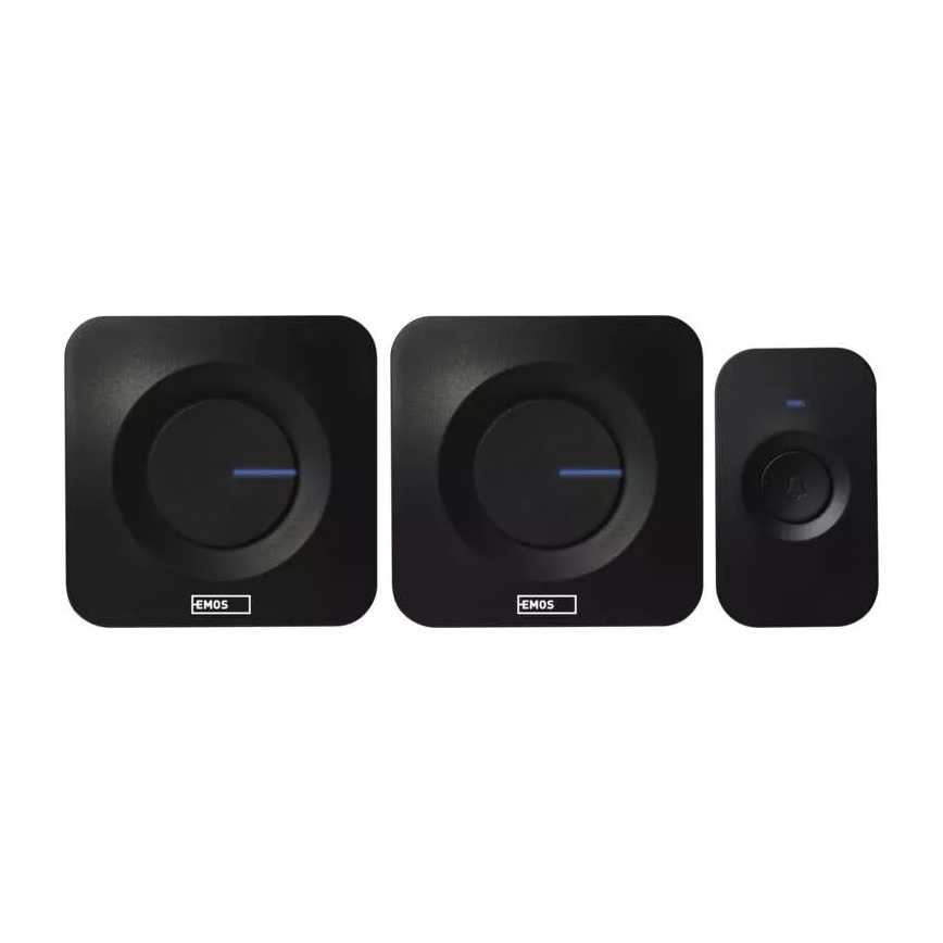 SET 2x Campanello wireless a batteria 3xAAA + 1xA23 IP56