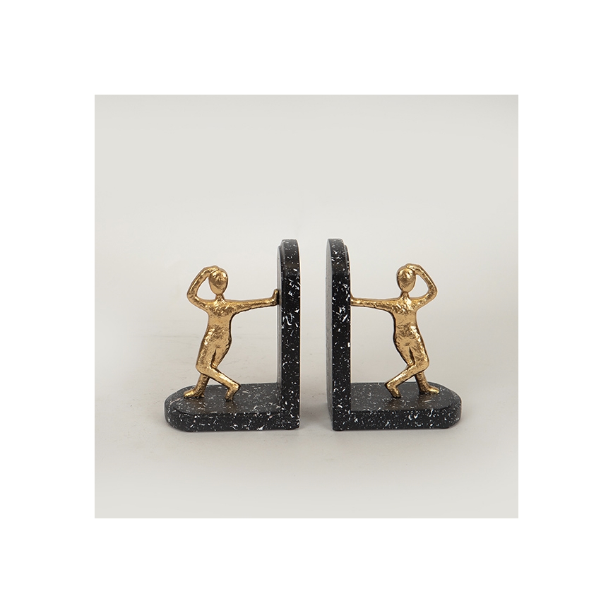 SET 2x Fermalibri oro/nero
