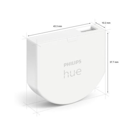 SET 2x Interruttori da parete modulo Philips Hue SWITCH