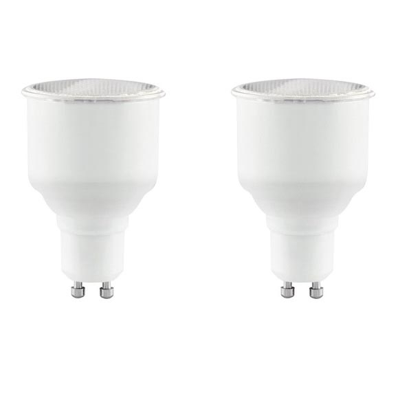 SET 2x Lampadina a risparmio energetico GU10/7W/230V - Eglo 10648