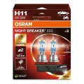 SET 2x Lampadina Auto NIGHT BREAKER H11 PGJ19-2/55W/12V - Osram