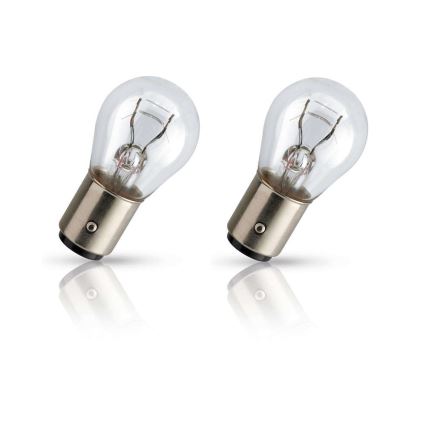 SET 2x Lampadina Auto Philips VISION 12499CP BAY15d/5W/12V