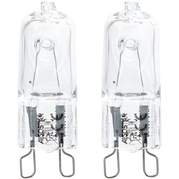 SET 2x Lampadina industriale G9/25W/230V 2700K - Aigostar